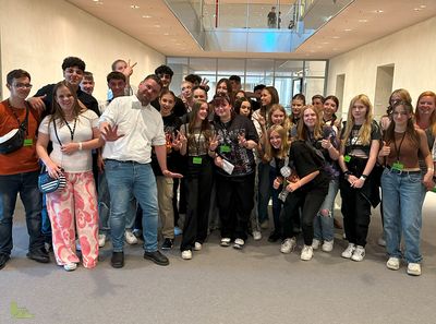 Besuch im Bundestag – Treffen mit Axel