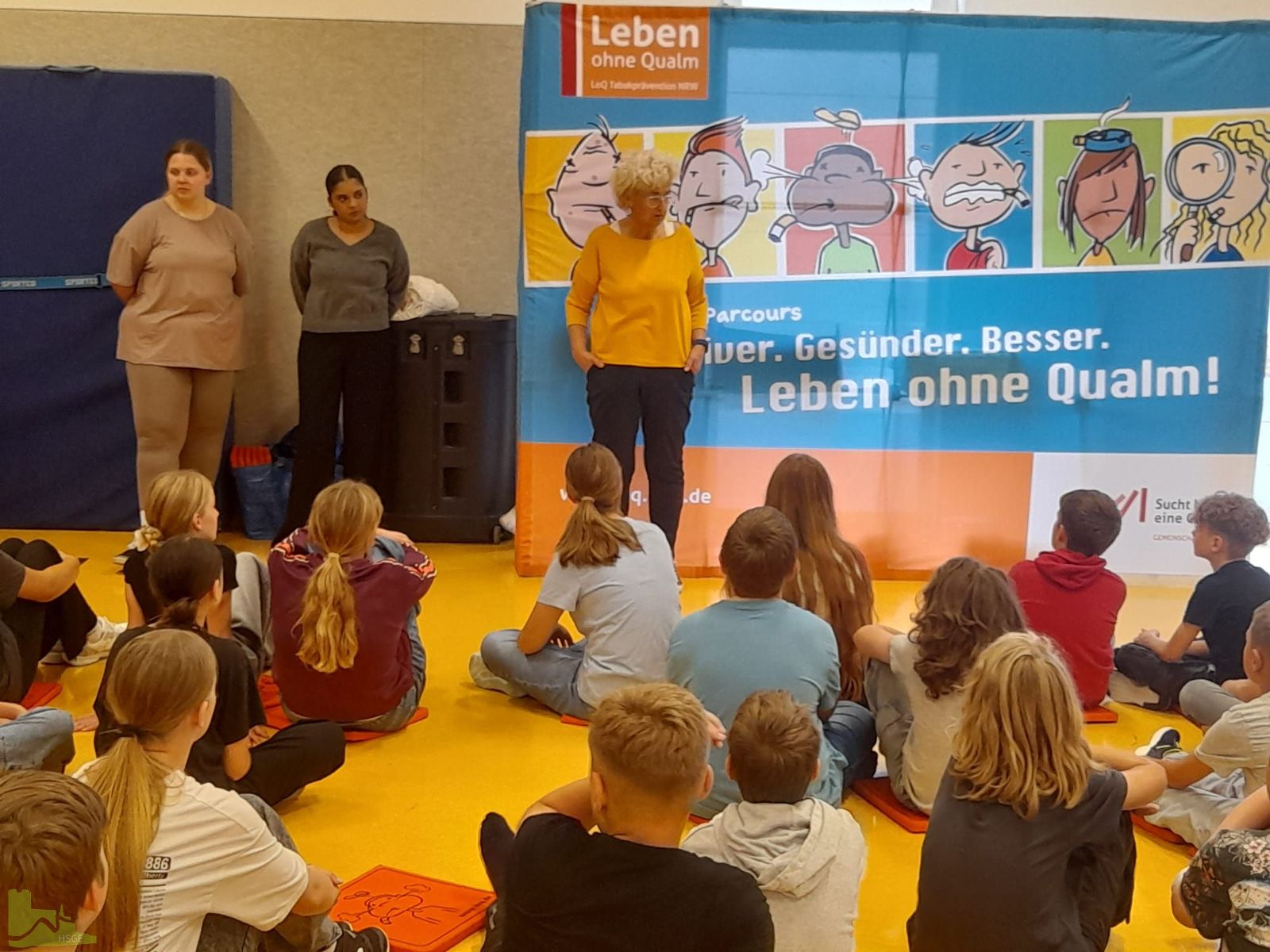 Prävention mit Spaßfaktor – Sechstklässler beschäftigen sich mit dem Thema „Rauchen“